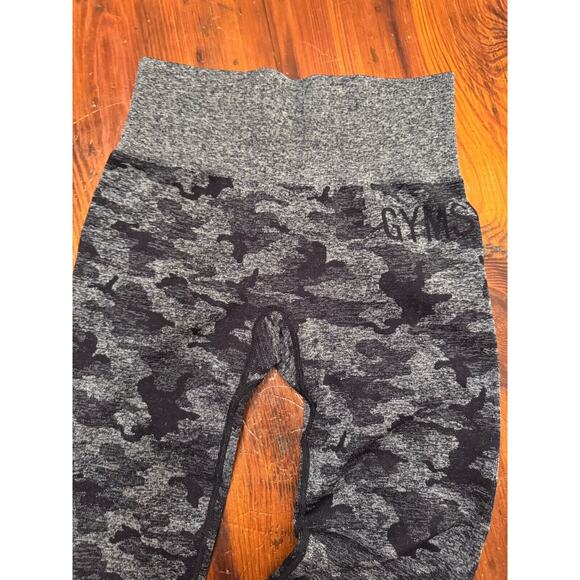 Gymshark Women's XS Gray Adapt Camo Seamless Stretch Leggings High Waist Scrunch - Picture 8 of 8